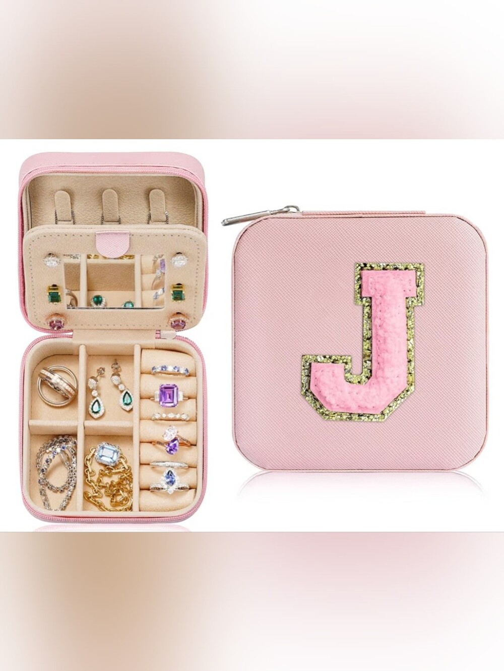 Parima Travel Jewelry Box for Girls Women